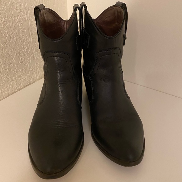 (NWOB) Lucky Brand Leather Booties - Picture 3 of 3